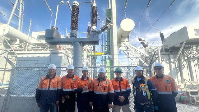 In 2009, the first electrical power supply for Oyu Tolgoi LLC